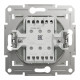 Выключатель трехклавишный Schneider Electric Asfora без рамки белый (EPH2170121)
