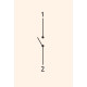 Кулачковий перемикач ETI 004773001 CS 16 90 U (1p "0-1" 16A)