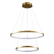 Підвісний світильник, люстра Goldlux 329189 Lea 2 Led 2x35W 4000K 4600Lm IP20 Золото