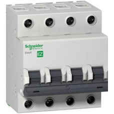 Автоматический выключатель Schneider Electric EZ9F34406 Easy9, 4p, 6A