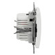 USB розетка Schneider Electric Sedna Design & Elements A+A 2,1A белая SDD111401