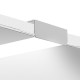 LED-профиль KLUS KOZUS-50 под шпаклевку (C0958), 1 метр