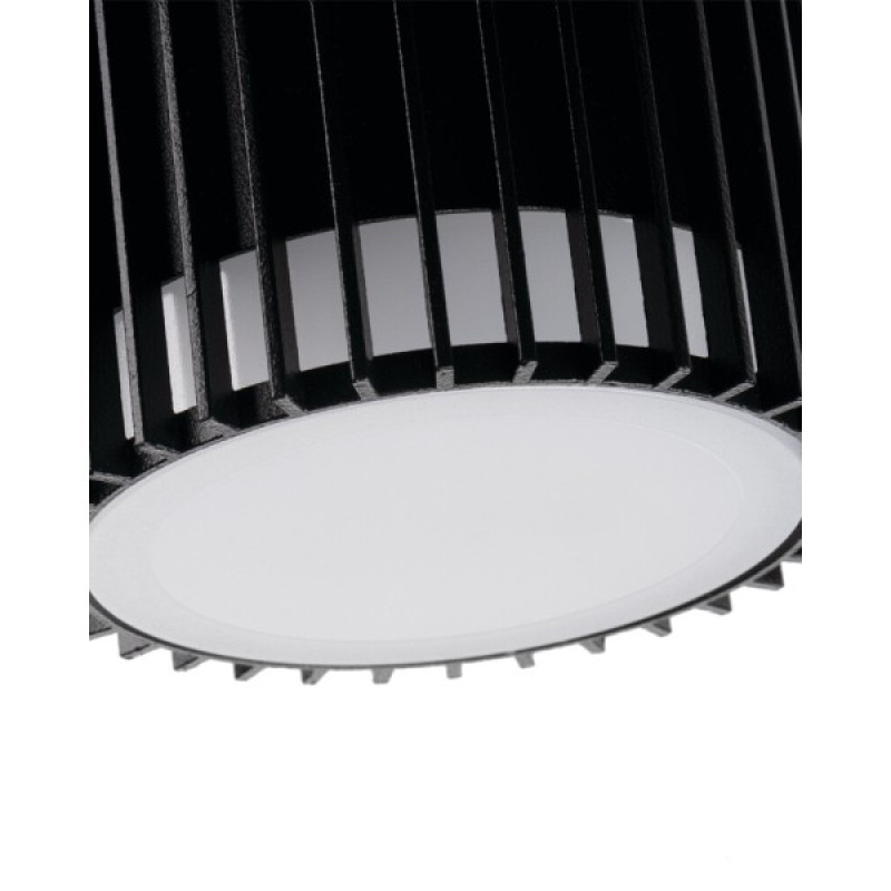 Вуличний світильник з датчиком руху Kanlux 46203 Radilo GU10 2x11W IP44 чорний