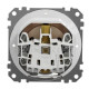 Розетка Schneider Electric Sedna Design & Elements с заземлением шторками и крышкой IP44 бежевая SDD212024