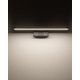 Світильник підсвітка для дзеркала Nowodvorski 10668 Cezanne LED S 1x8W 3000K 550Lm IP44 чорний