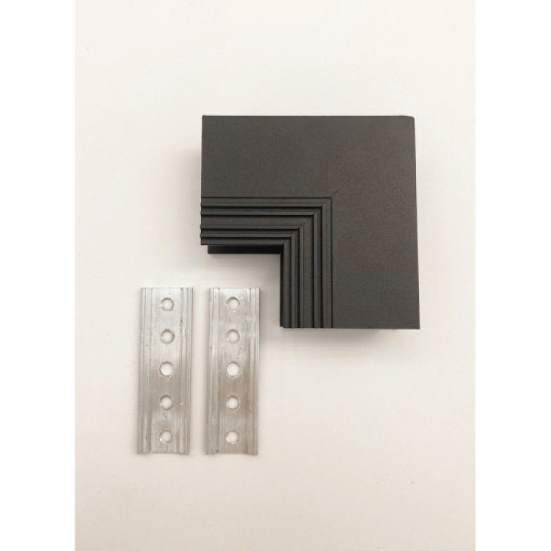 З'єднувач кутовий стельо-стіновий врізний Nowodvorski 10160 LVM Recessed Inside Corner IP20 Bl