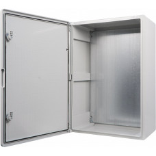 Ударостійкий корпус з АБС-пластику Аско-Укрем UBox 500x700x250мм (непрозорі дверцята)