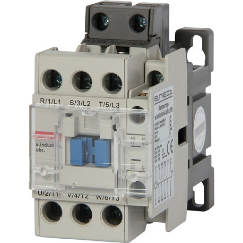 Контактор E.Next e.industrial.ukc.9.230 9А 230В 1NO+1NC (i.0090069)