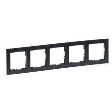Рамка 5-постова Legrand SUNO (графіт) 721555