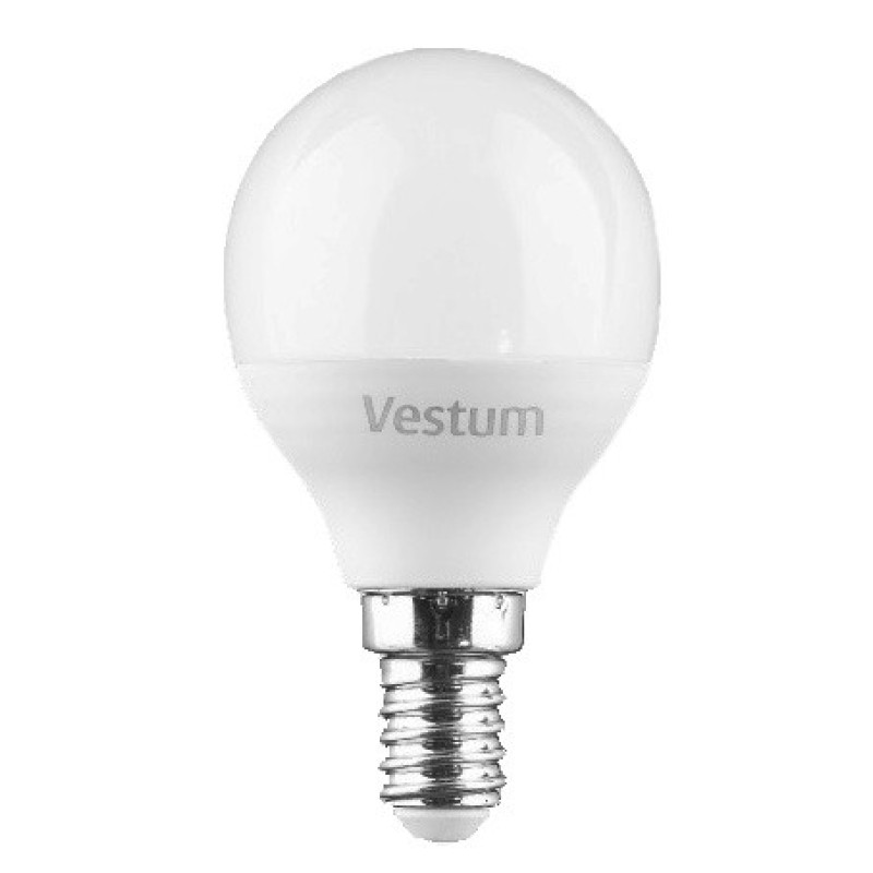 Лампа LED Vestum G45 6Вт 3000K E14