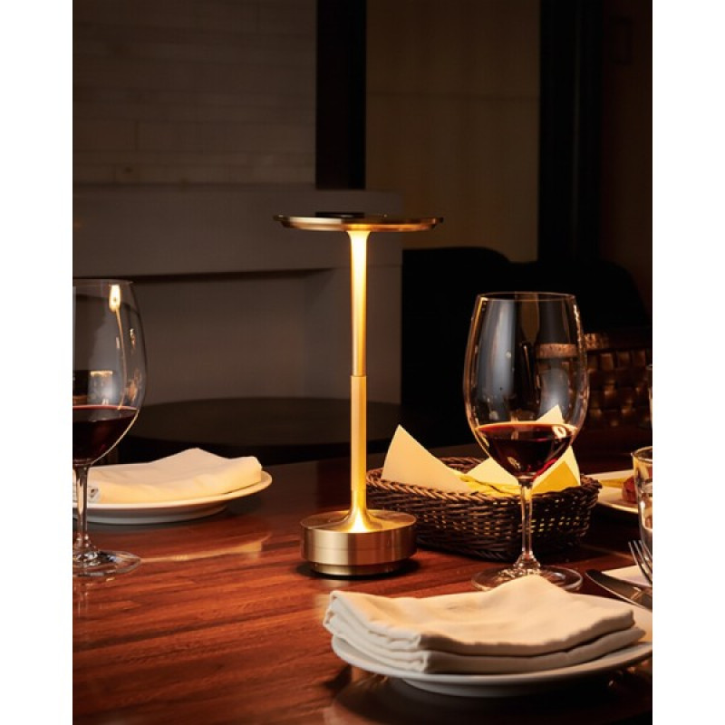 Настольная лампа с аккумулятором Kloodi TA-5V CLA CCT GD Led 1x5W 2700K-6500K IP20