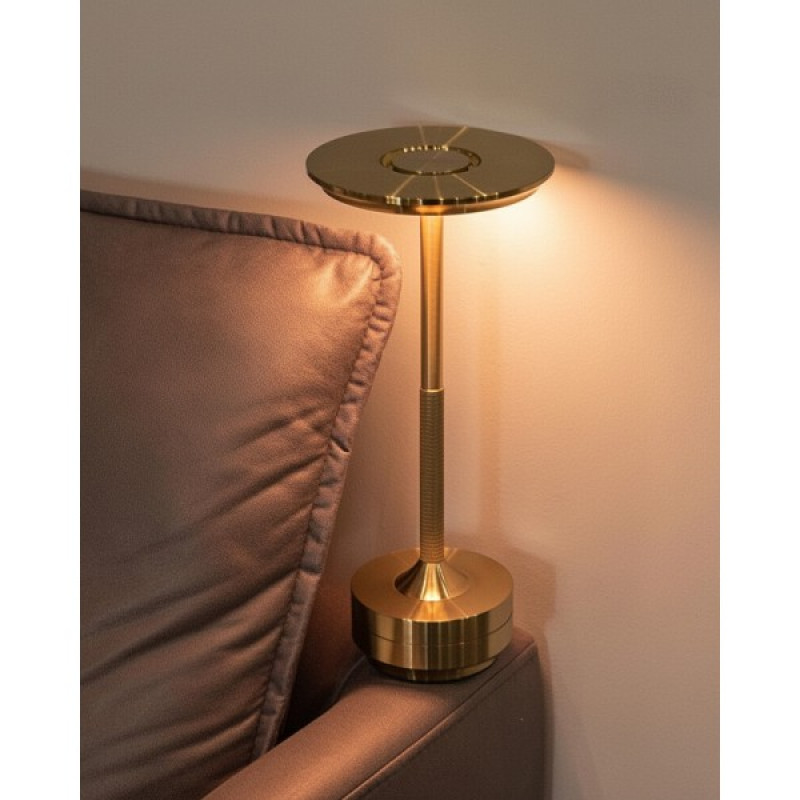 Настольная лампа с аккумулятором Kloodi TA-5V CLA CCT GD Led 1x5W 2700K-6500K IP20
