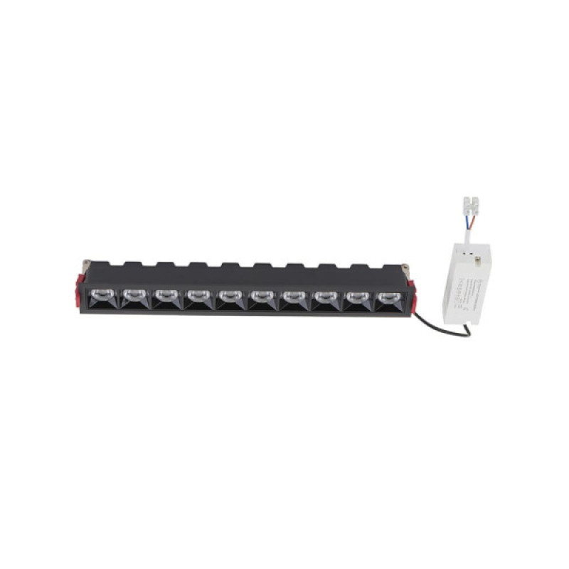 Точечный светильник Nowodvorski 10063 Midi Led 1x40w 3000K 3300Lm IP20 Черный