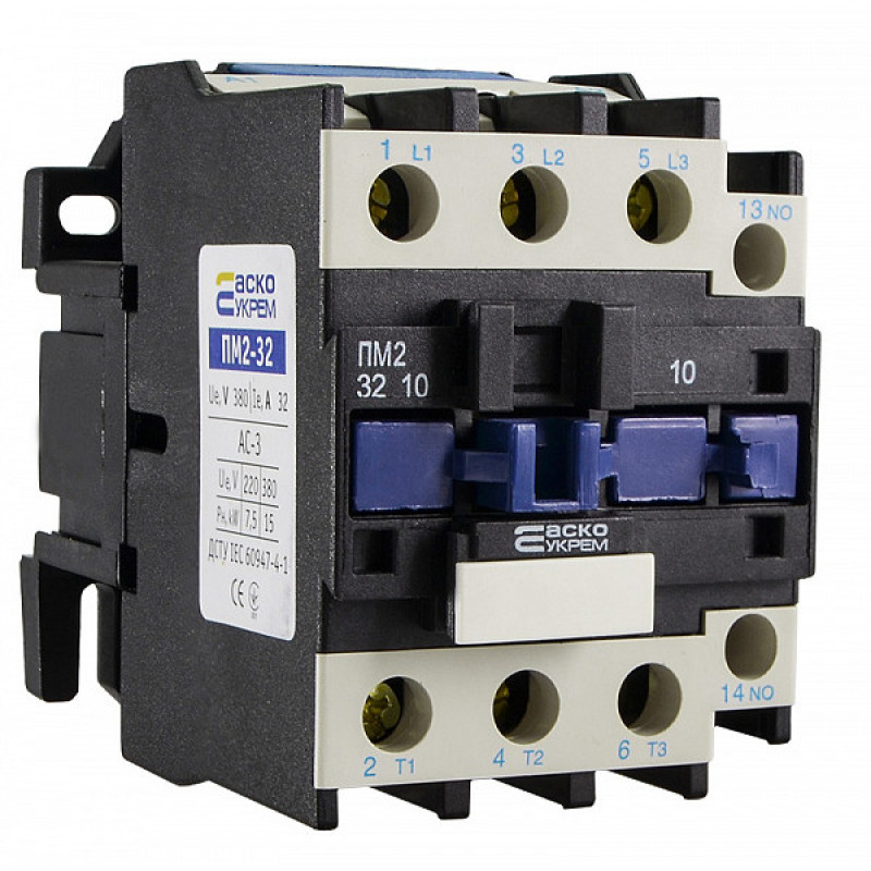 Контактор Аско-Укрем ПМ 2-32-10 M7 220В LC1-D3210 (A0040010051)