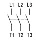 Черный главный выключатель Schrack IN8E1338 30кВт 80А, на 3-положения