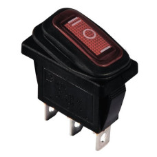Перекидной переключатель TNSy KCD3-103W R/B IP54 красный (TNSy5500852)