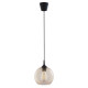 Підвісний світильник, люстра TK Lighting 6082 Cubus E27 1x15W IP20 бурштиновий