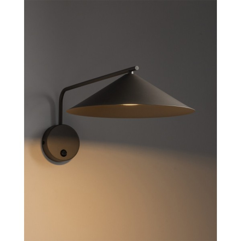 Бра, настінний світильник TK Lighting 11268 Lume M GX53 1x11W IP20 коричневий