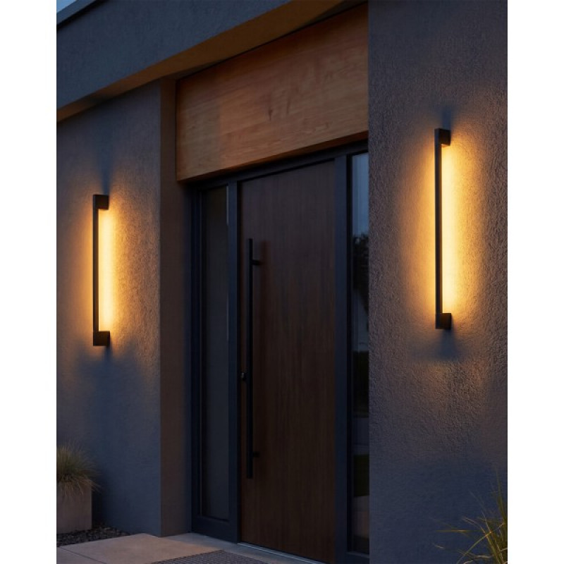 Вуличний світильник Kanlux 45872 Yalte CCT LED 1x8.5W 3000K/4000K/6500K 390Lm IP54 чорний