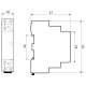 Контактор Promfactor MCF3 25A 1NО 1NC 230В (MCF32511230)