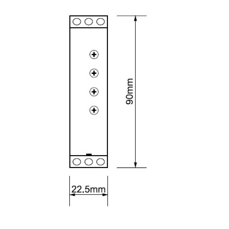Реле контроля фаз UR6 2С 3Р 24-240В AC/DC, Schrack Technik