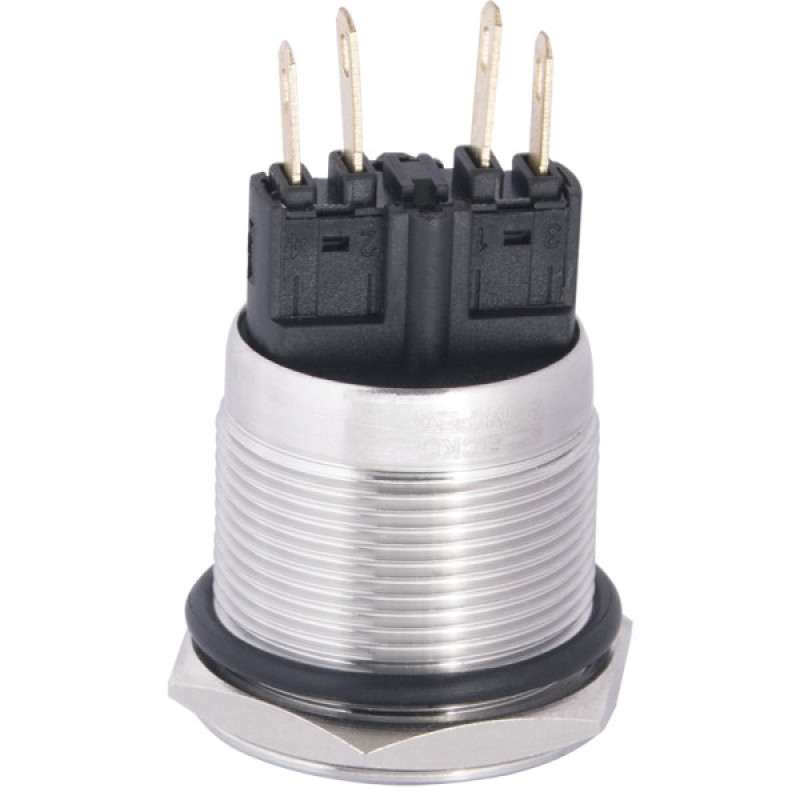 Металева кнопка Аско-Укрем TYJ 22-211 1NO+1NC (A0140010124)