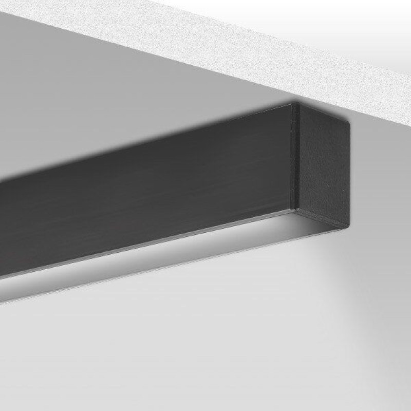 LED-профиль KLUS PDS-ZMG черный, 2 метр