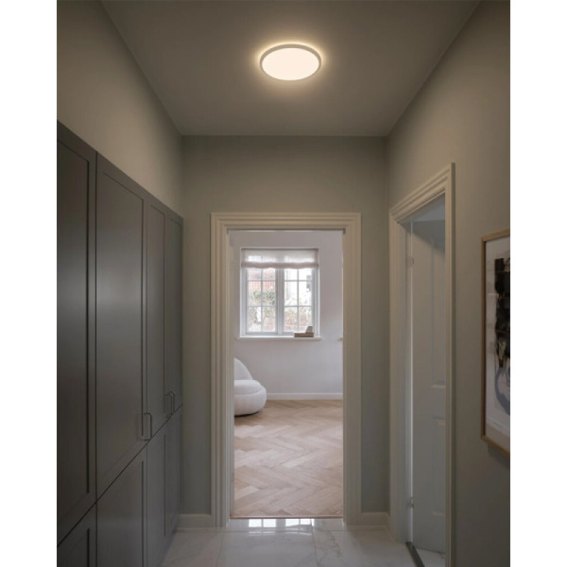 Світильник стельовий Nordlux 2210656101 Oja LED 1x17W 3000K-4000K 1700Lm IP54 білий