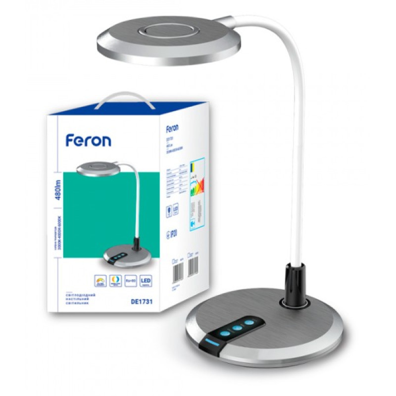 Настільний світильник Feron 6889 DE1731 8Вт 480Лм IP20