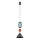Подвесной светильник, люстра Nowodvorski 12098 Drops Color F GU10 R50/ES111 1x10W IP20 разноцветный