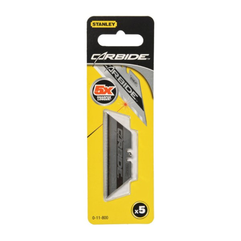 Лезо запасне Stanley Carbide 62х19мм 5шт