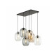 Підвісний світильник, люстра TK Lighting 5974 Elio E27 6x15W IP20 Чорний