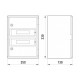 Шкаф ударопрочный e.plbox.250.330.130.18m.blank E.Next