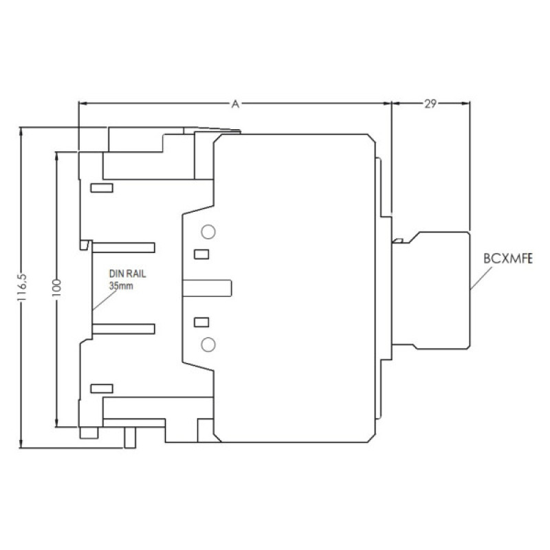 Контактор ETI CEM 65.11/AC230V