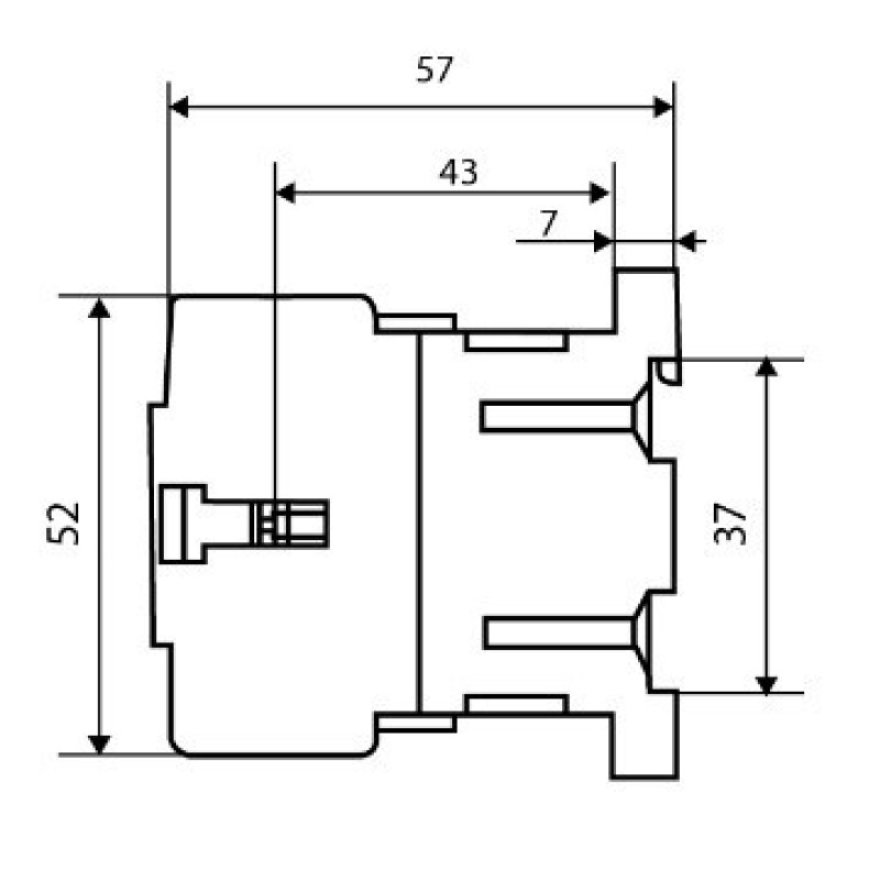 Мініконтактор Аско-Укрем ПМ 0-06-10 F7 110В LC1-K0610 (A0040010153)