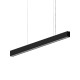 Подвесной светильник, люстра Kloodi KD-KORDA4070 1200 40W CCT BK LED 3000K/4000K/6000K 3200Lm IP20 черный