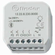 Багатофункціональне реле Finder 2NO 6A 230В AC 2 канала (13228230B000)