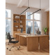 Подвесной светильник, люстра TK Lighting 18080 Luxe LED 1x40W 4000K 4000Lm IP20 черный