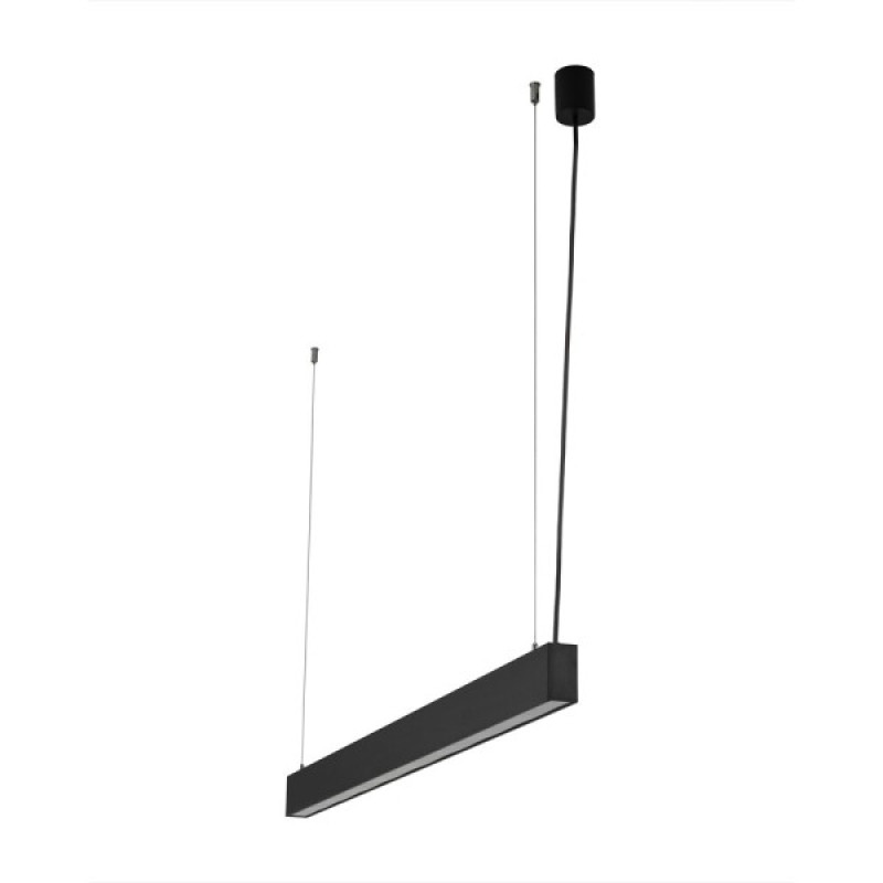 Подвесной светильник, люстра TK Lighting 18080 Luxe LED 1x40W 4000K 4000Lm IP20 черный
