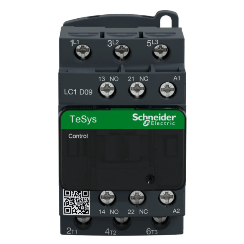 Контактор Schneider Electric LC1D09P7 3Р 9A НО+НЗ 230B