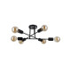 Люстра Italux PND-4052-6-BL Formio E27 6x40W IP20 черная