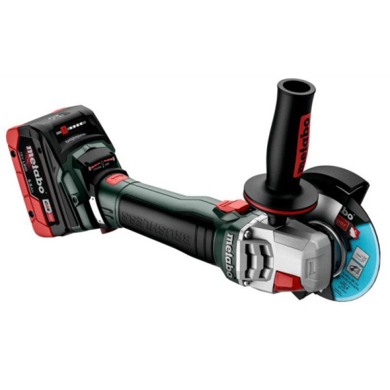 Акумуляторна кутова шліфувальна машина Metabo WVB 18 LT BL 11-125 Quick Inox (613091850)