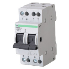 Переключатель нагрузки Promfactor FSD2 2P 10A 1-0-2 (FSD22010)