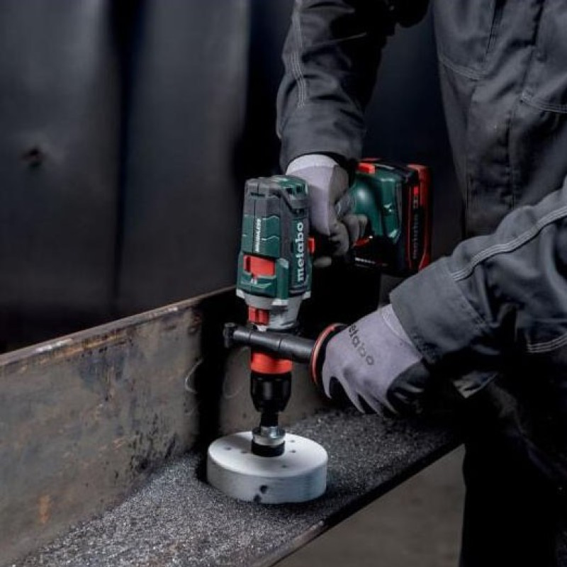 Аккумуляторная ударная дрель-шуруповерт Metabo SB 18 LTX-3 BL Q I 65/130Нм 0-450/0-2000/0-4000об/мин 16мм (603185850)