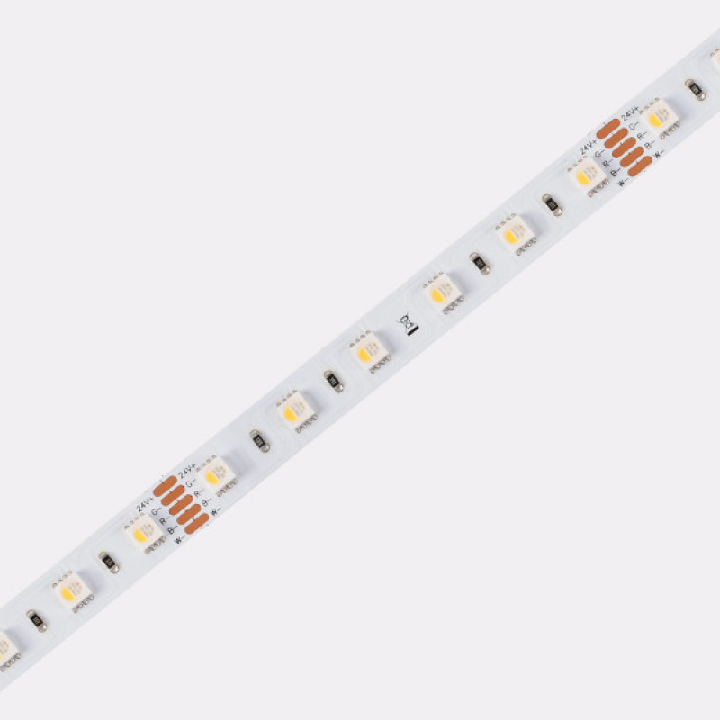 LED лента COLORS 60-5050-24V-IP33 16.8W RGB+4000K 5м (D560RGBNW-24V-12mm)