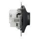 Універсальний поворотний світлорегулятор Schneider Electric чорний SDD114502