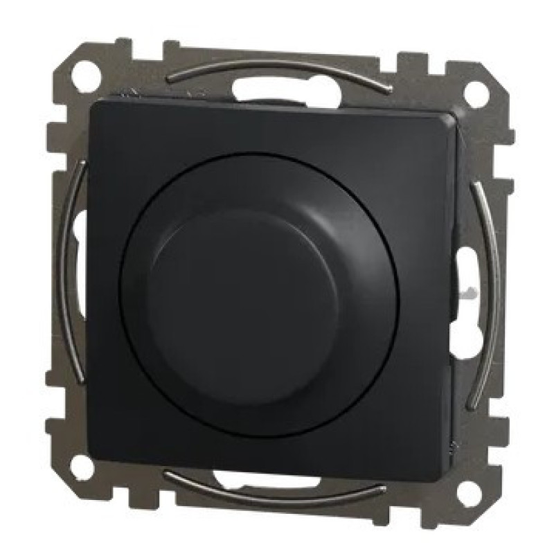 Універсальний поворотний світлорегулятор Schneider Electric чорний SDD114502