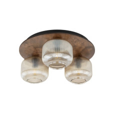 Люстра TK Lighting 11068 Salvia E14 3x15W IP20 коричневая