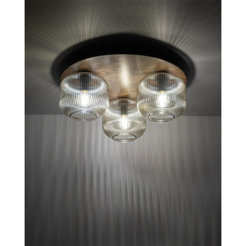 Люстра TK Lighting 11068 Salvia E14 3x15W IP20 коричневий
