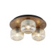 Люстра TK Lighting 11068 Salvia E14 3x15W IP20 коричневий